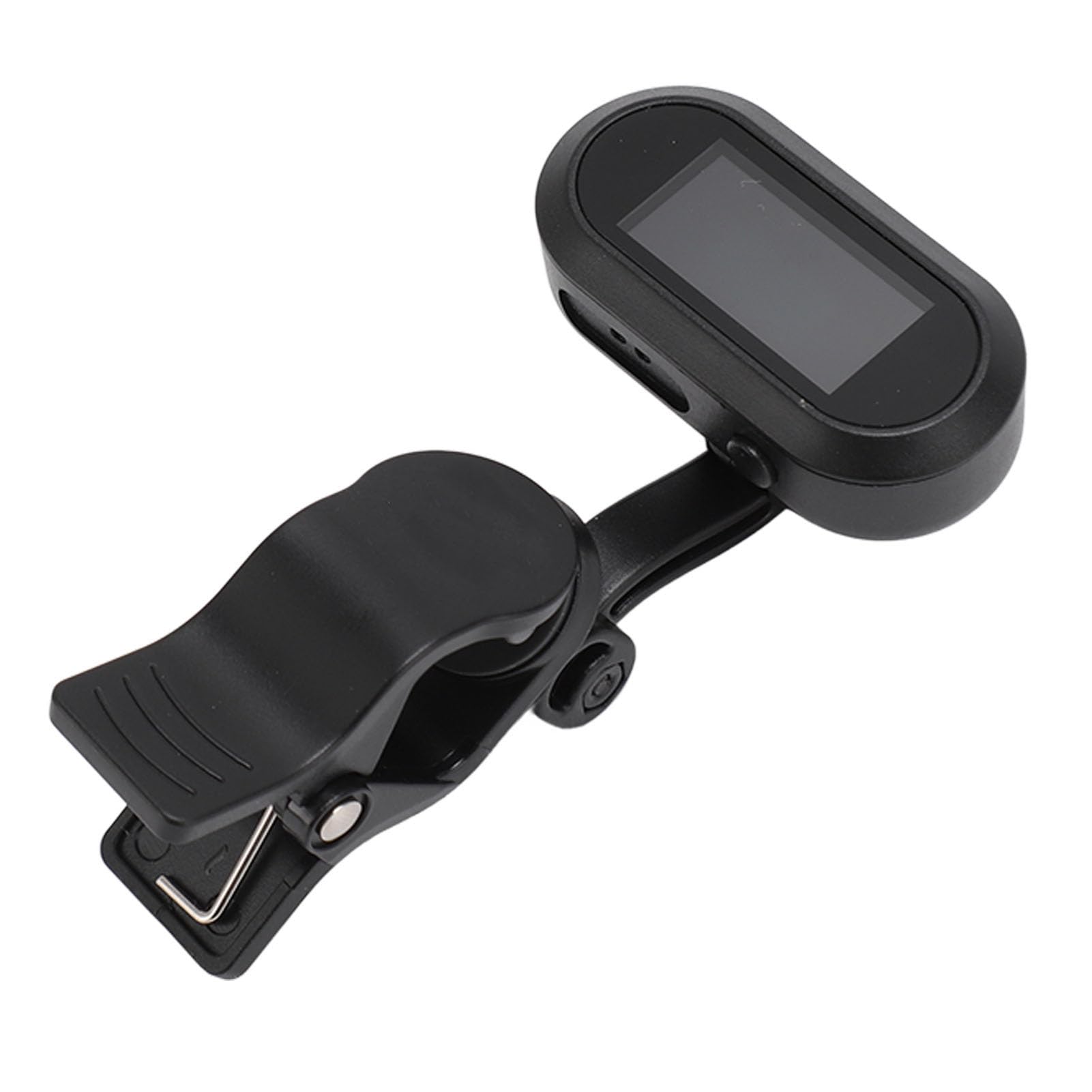 Zopsc Afinador de Clipe Recarregável Com Tela HD TFT Giratória de 360 graus Afinador Eletrônico Digital Preciso para Guitarra, Violino e Baixo Com Bateria Embutida 90mAh