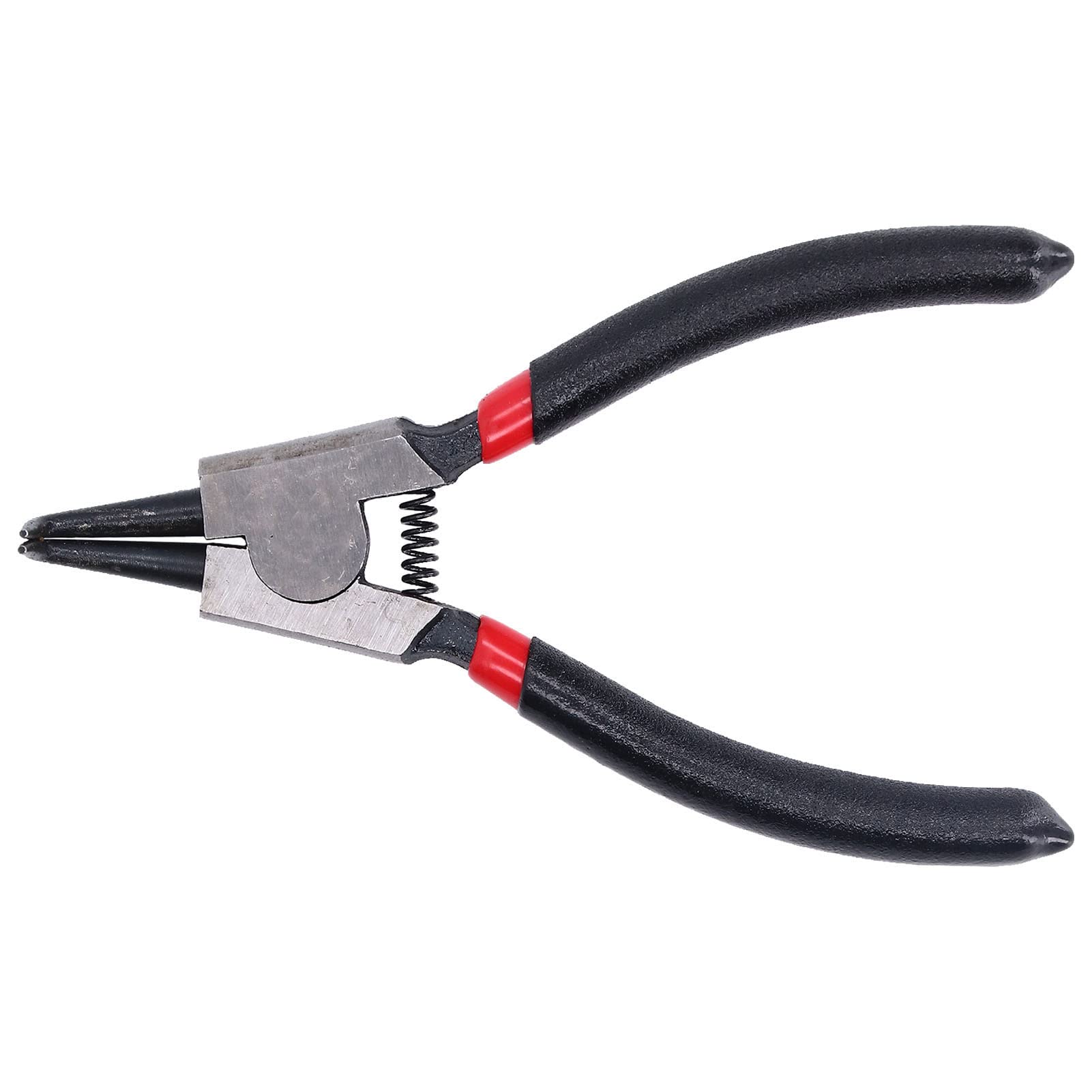 Semme Alicate de Pressão 5 Polegadas, Aço Carbono, Alicate de Anel Tratado Termicamente Com Aderência Antiderrapante para Profissional, Ferramenta de de Retenção de Reparo Diy
