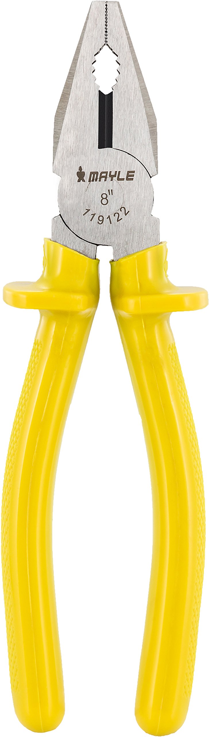 Alicate Universal 8" Isolado, Mayle, 119122M, Amarelo, 8”