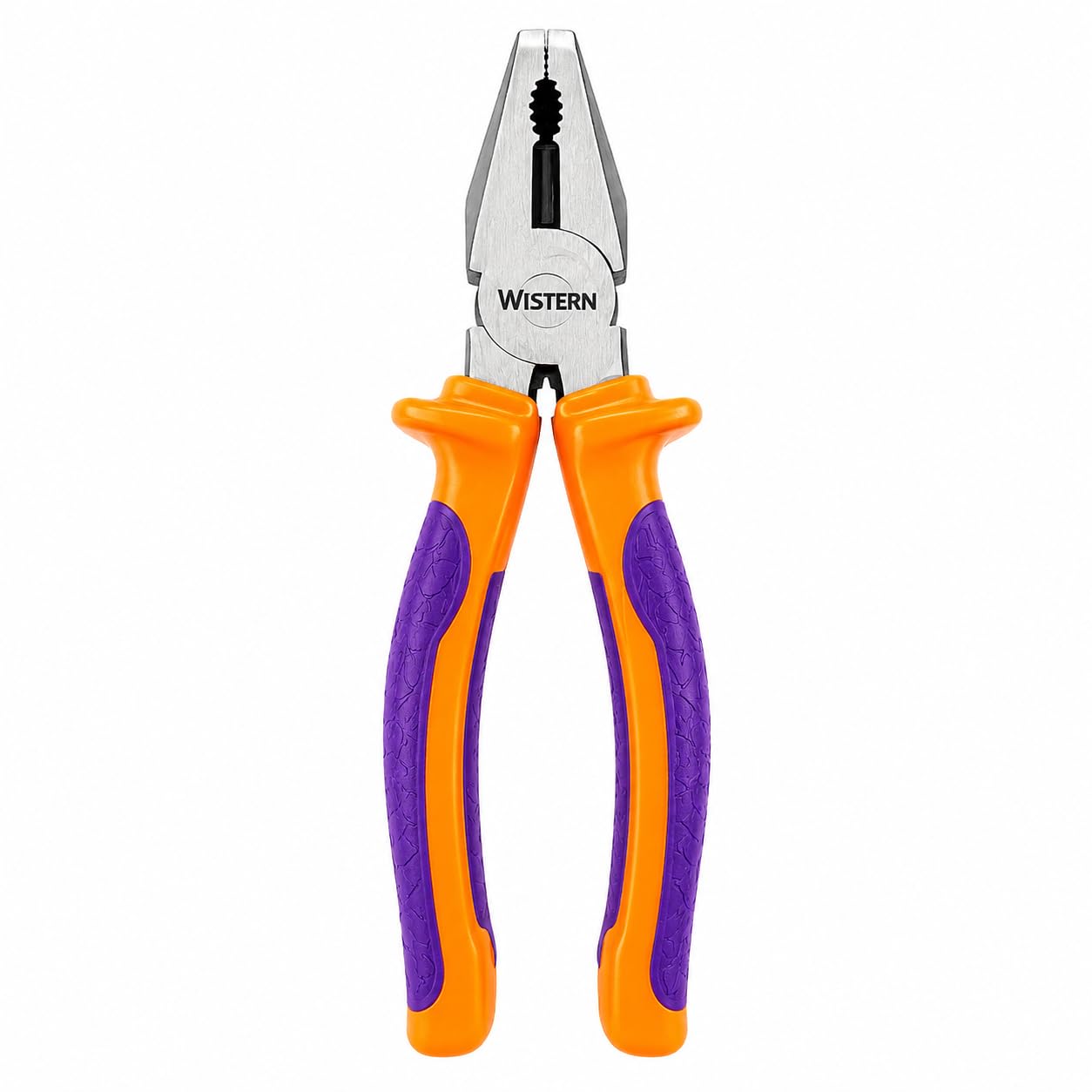 Alicate Universal Pvc 08''cabo Laranja/roxo 77/8