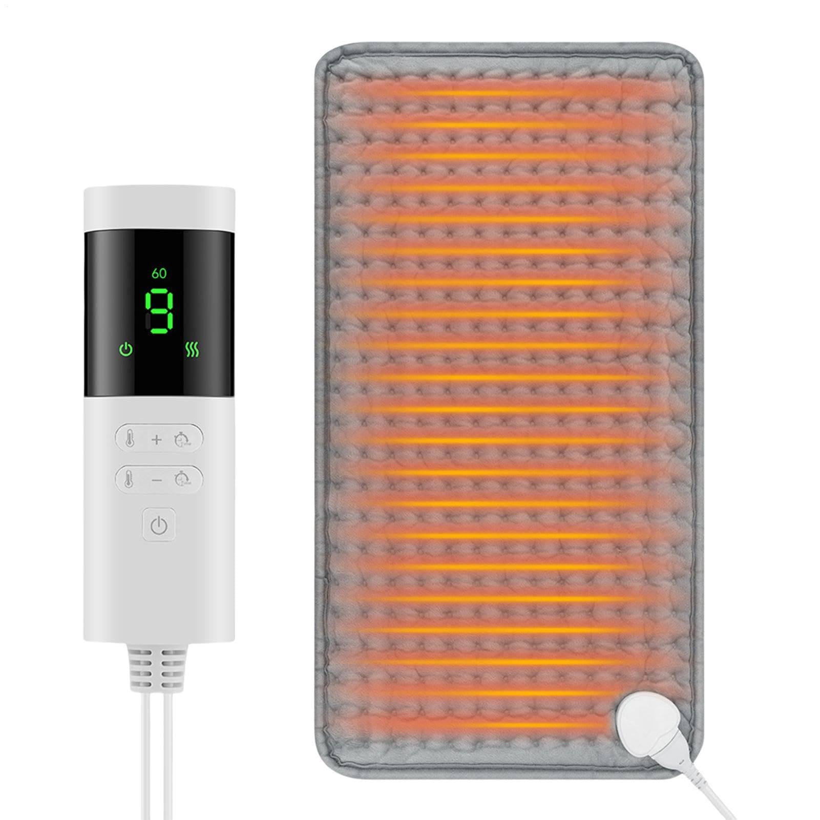 Almofada Térmica Elétrica Aquecedor Reutilizável para Alívio do Pescoço, | Almofada de Aquecimento Portátil para Pescoço Abdómen Joelho Perna Ombro Mãe Pai Aniversário