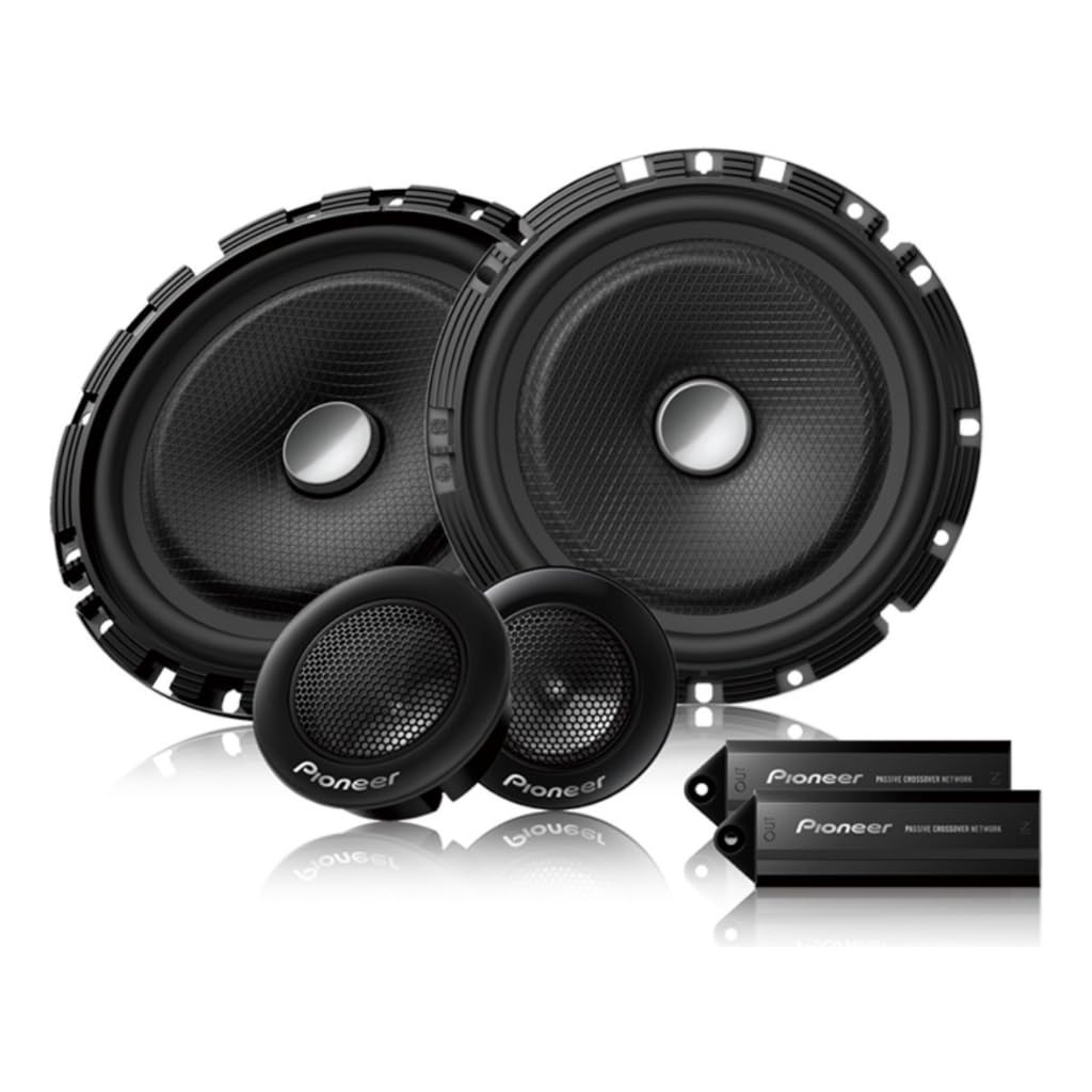 Alto Falante Kit 2 Vias Ts-c1730br 6 Polegadas 120w Rms Tweeter Crossover Duas Vias