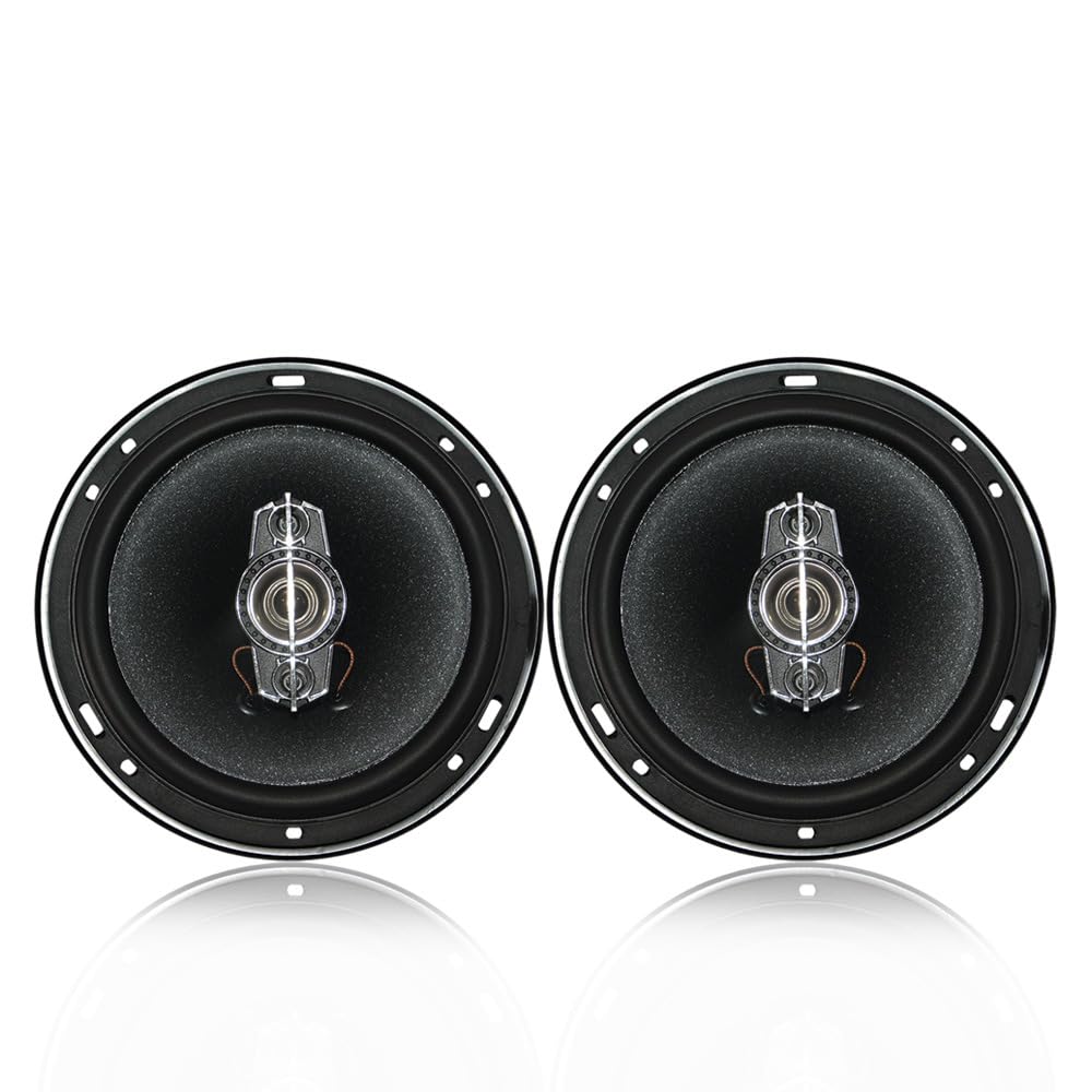 Alto Falante Coaxial 6 Polegadas 600W Par De Ferro Para Carro Porta | Ferro, 600W, 4Ω, 12V, 158mm, 2 Unidades, Instalação Simples