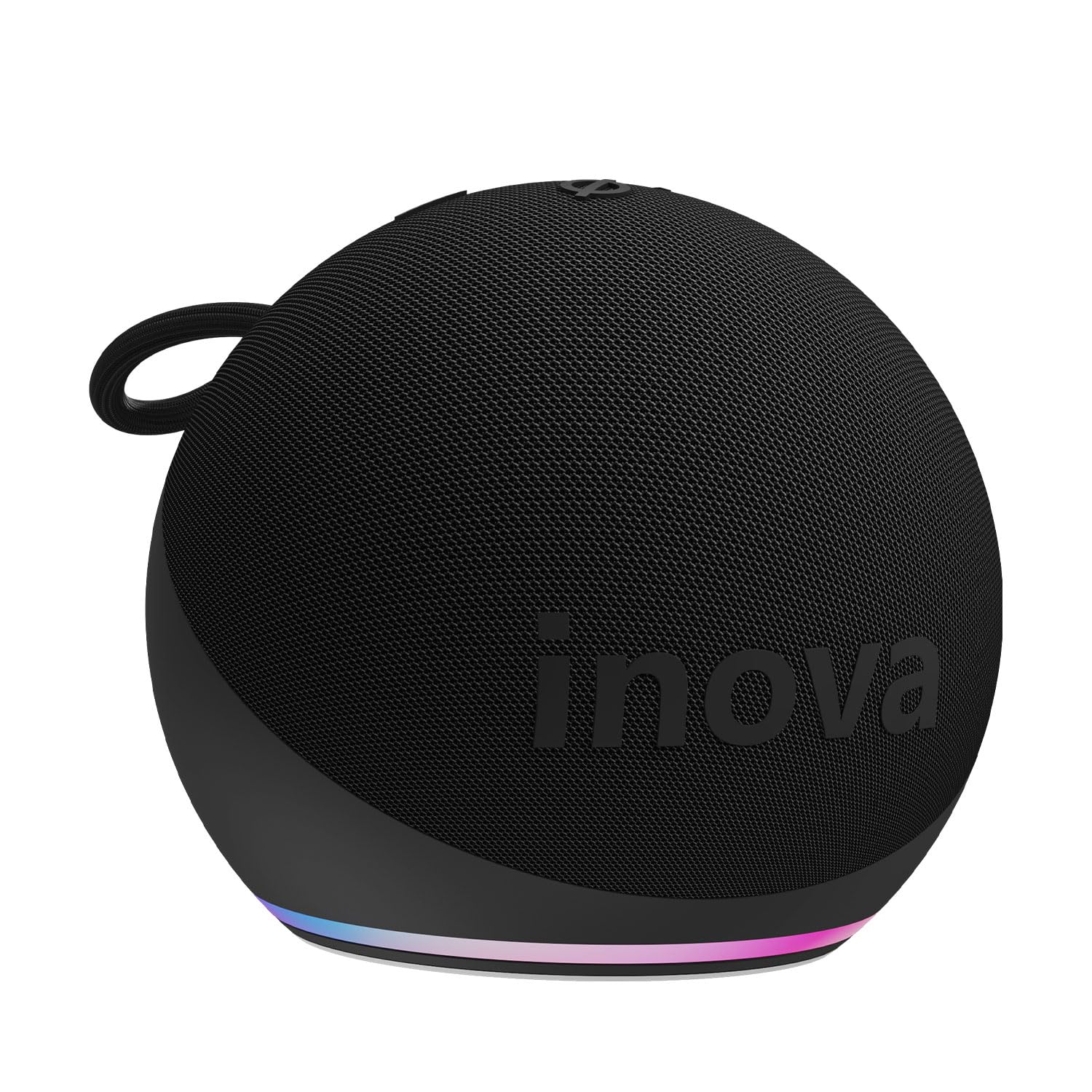 Caixa de Som, INAVA, Melhor Alto-Falante Portátil Bluetooth com Som até Hoje, Graves e Agudos Surround 360°, 20 Horas de Duração da Bateria - Compatível com Alexa (Preto)