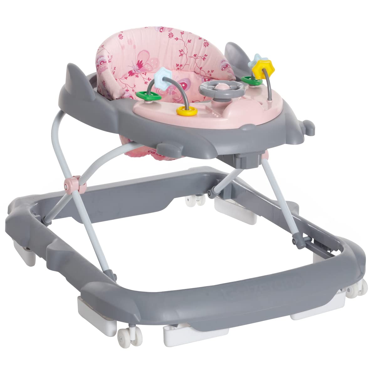 MercoToys Andador Galzerano Torino Infantil Bebê Rosa Spring