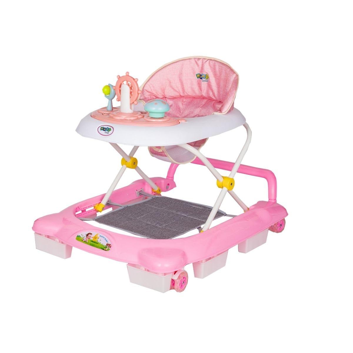 Tutti Baby Andador Infantil Musical Para Bebê La Bamba - Maxi Baby (Rosa)
