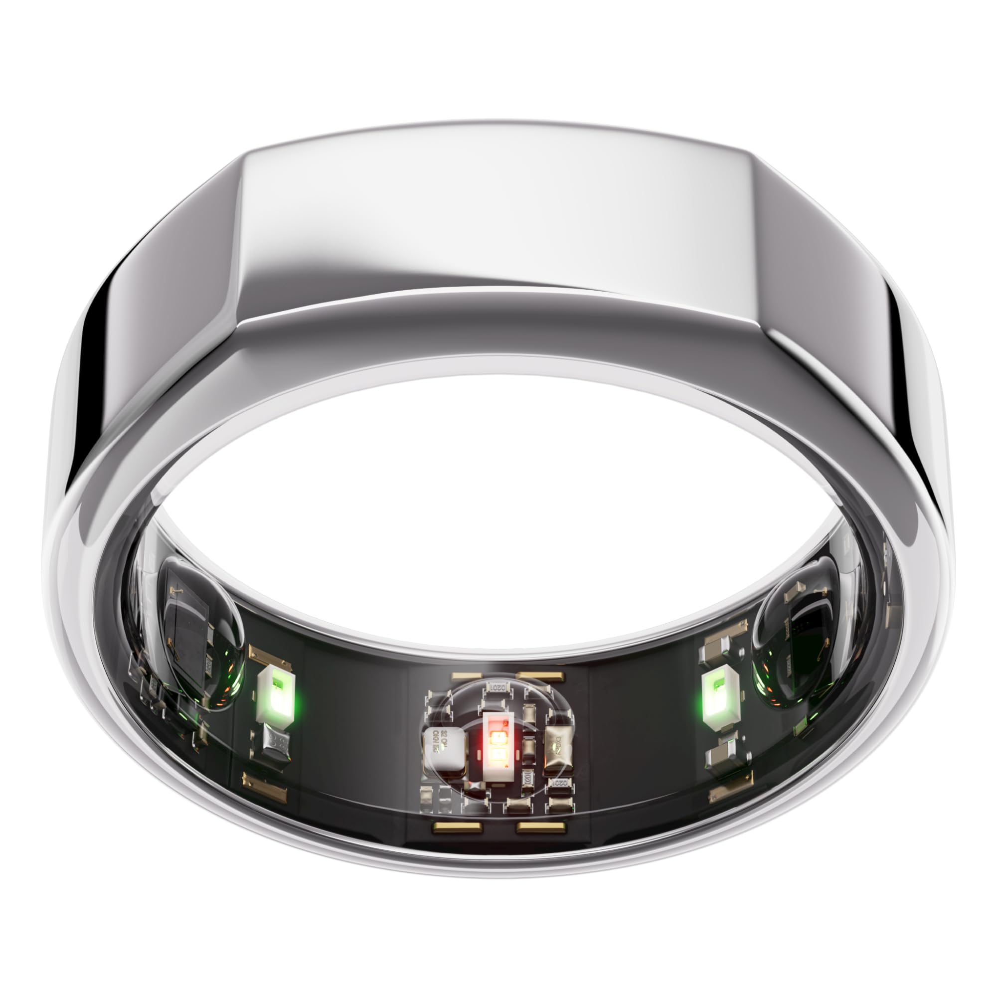 Oura Ring Gen3 Heritage – Anel inteligente, tamanho antes de comprar – Rastreamento de sono vestível, recuperação, frequência cardíaca, monitor de exercícios, 5-7 dias de vida útil da bateria