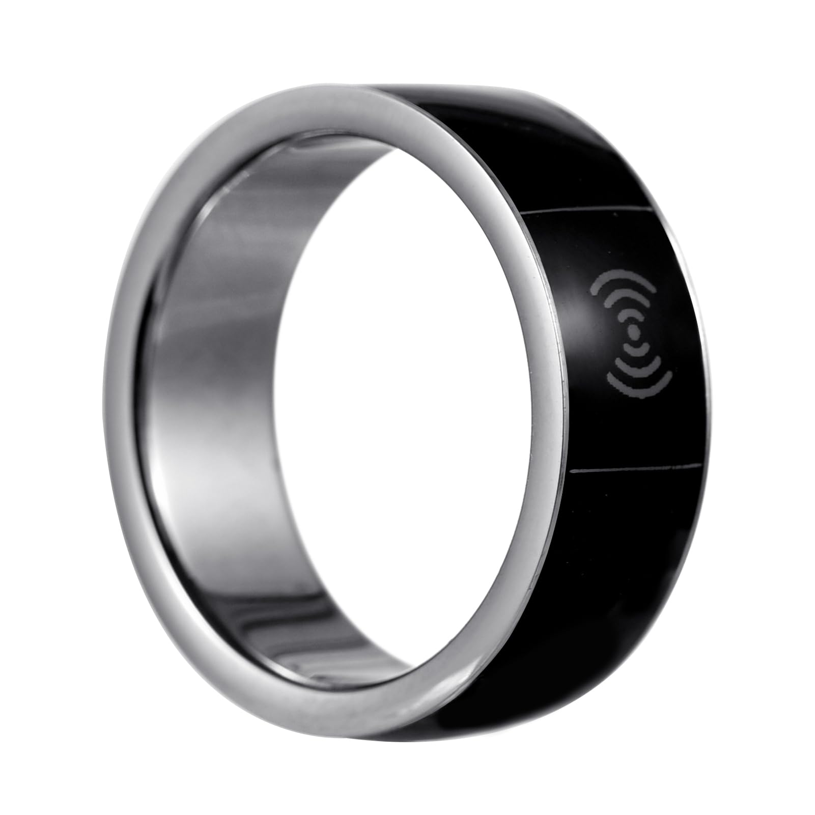 Aoresac Anel Inteligente, Torneira de Página, Controle de Aplicativo de Anel de Controle Remoto Turner, Smart Ring e -book Romance Página Gornando Voz Vídeo de Câmera (No.9-64mm)
