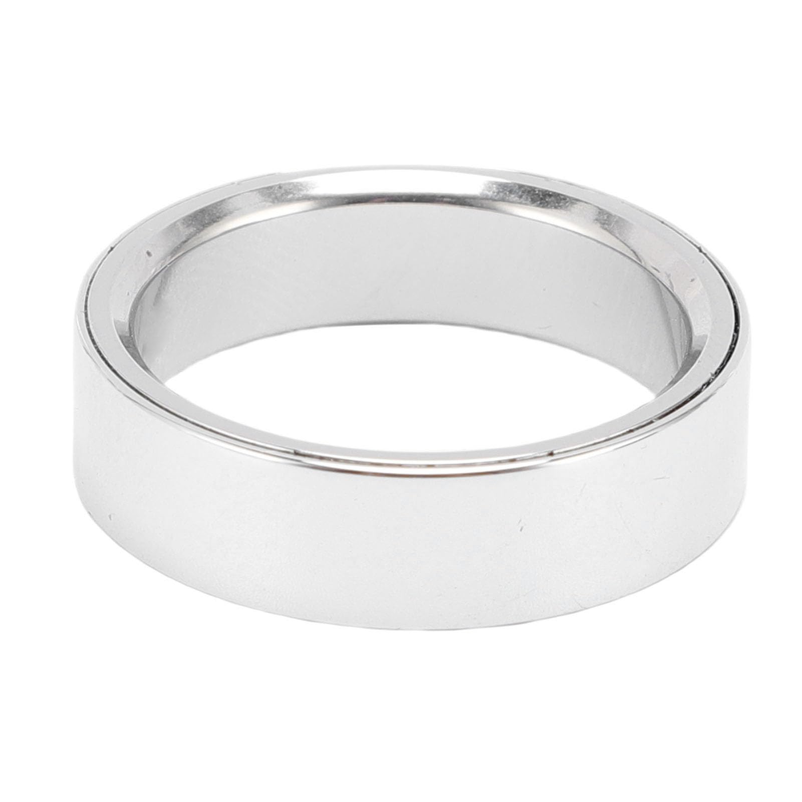 RiToEasysports Rastreador de Fitness de Anel Inteligente, Anel Inteligente Vestível de Aço Inoxidável Com Aplicativo para Homens e Mulheres, IP68 à Prova D'água, (Tamanho 9 (ID 18,9 mm / 0,74 pol. C