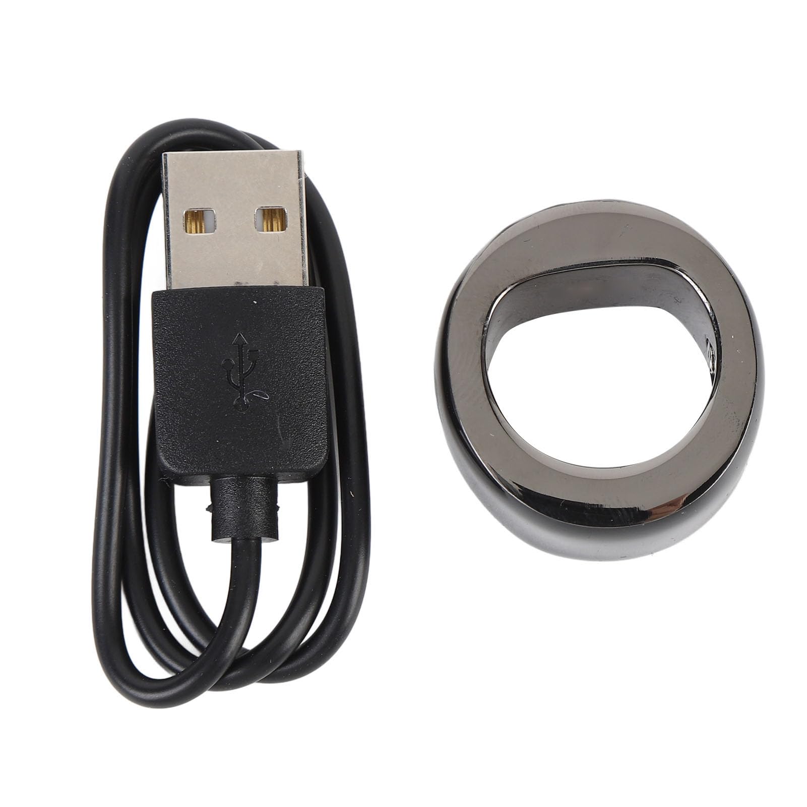 Anel inteligente com display digital e design de toque - rastreador de fitness à prova d'água IP67 para esportes com bateria de 7 dias