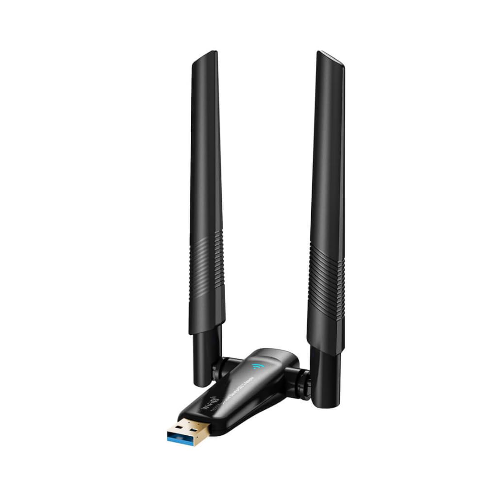 Adaptador Wifi Internet de Alta Velocidade Dual Band 1800Mbps USB 3.0 Melhor Velocidade e Conexão usb pc e notebook