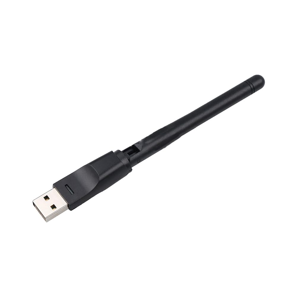 RT5370 Cartão sem fio portátil 2.4G 150Mbps USB Adaptador WiFi Antena WiFi Receptor USB WiFi para PC e TV Box Fácil de usar