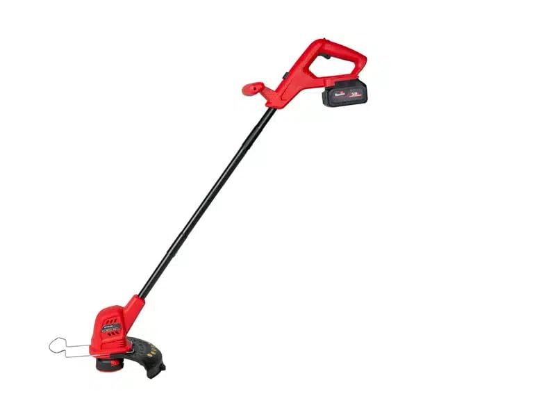 APARADOR DE GRAMA A BATERIA 18V TOYAMA, TBT18ST250-K2, LARG. CORTE 25CM, EMPUNH. ROTAC. BATERIA 2.0AH CARREG 1.5A BIVOLT