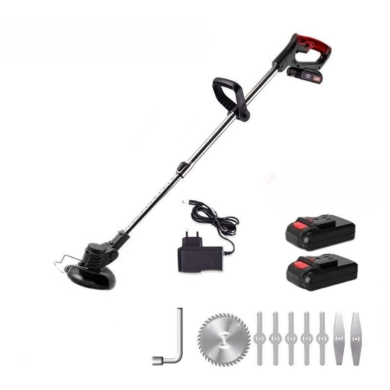 RoçAdeira E Aparador De Grama EléTrico 1580w, Profissional Em Gramas E Arbustos,(2 baterias)