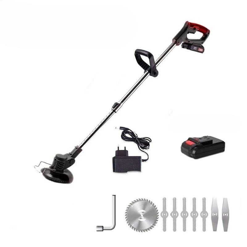 RoçAdeira E Aparador De Grama EléTrico 1580w, Profissional Em Gramas E Arbustos,(1 bateria)