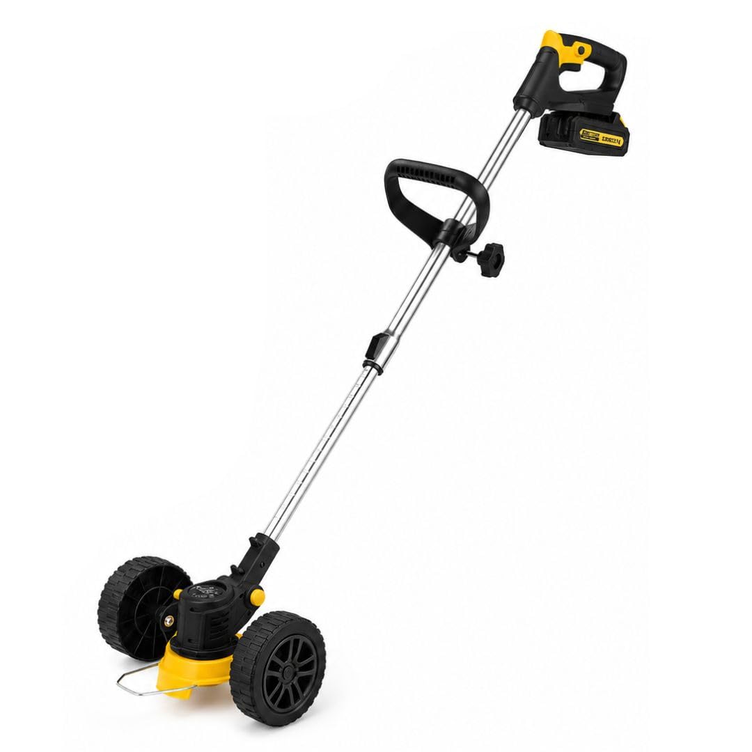 Cortador/Aparador de Grama Roçadeira Recarregável 21V 210W com 2 Baterias e 15 Acessórios - Startools