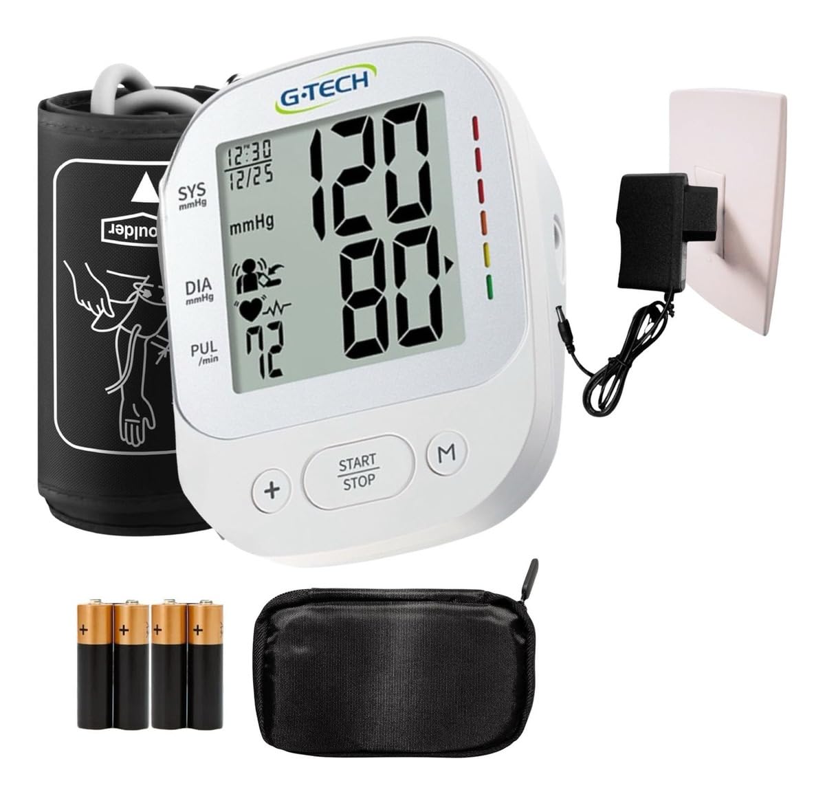 Aparelho De Medir Pressão De Braço Digital Eletrico G-tech