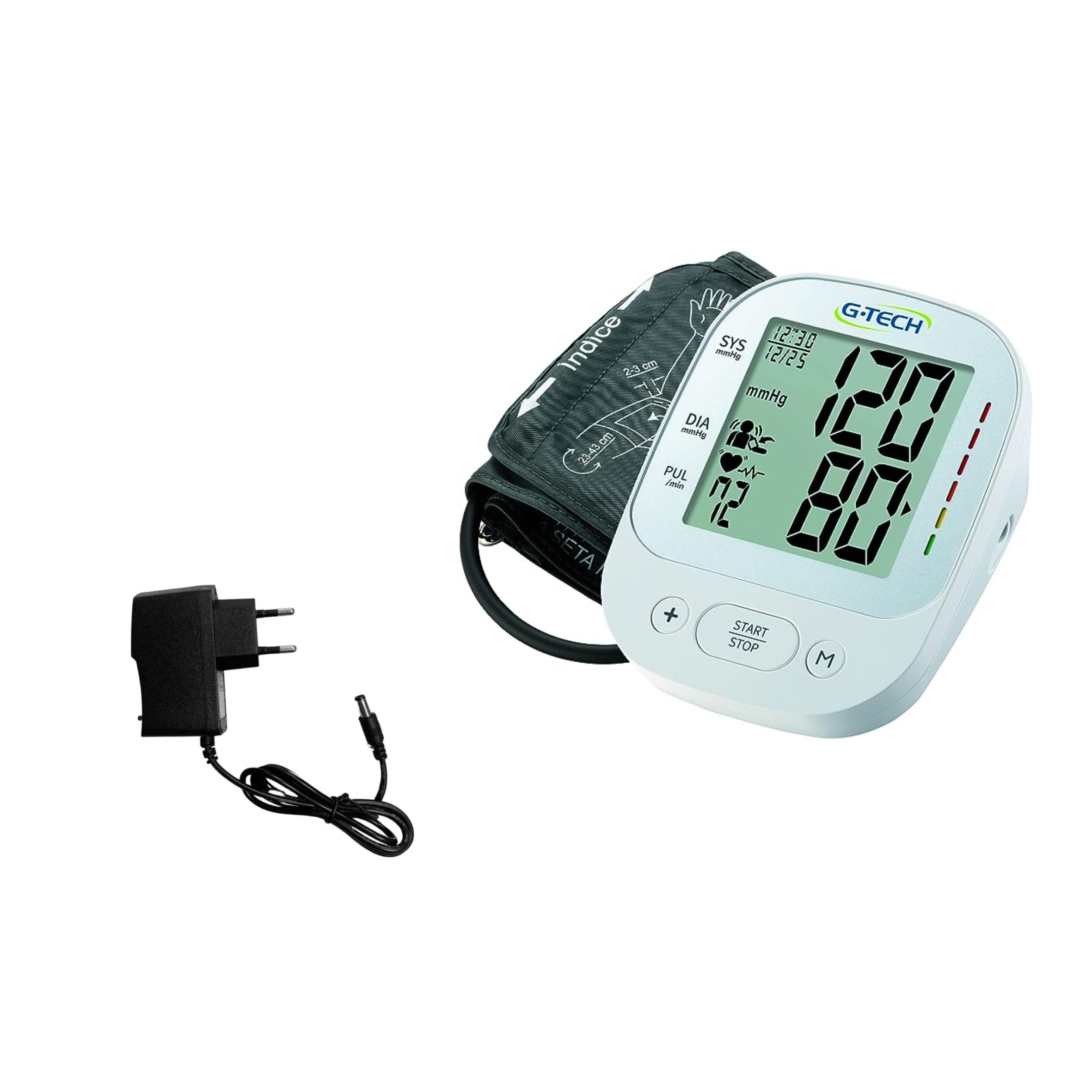 Aparelho De Pressão G-t.e.c.h.-la800 Digital De Braço Com Fonte