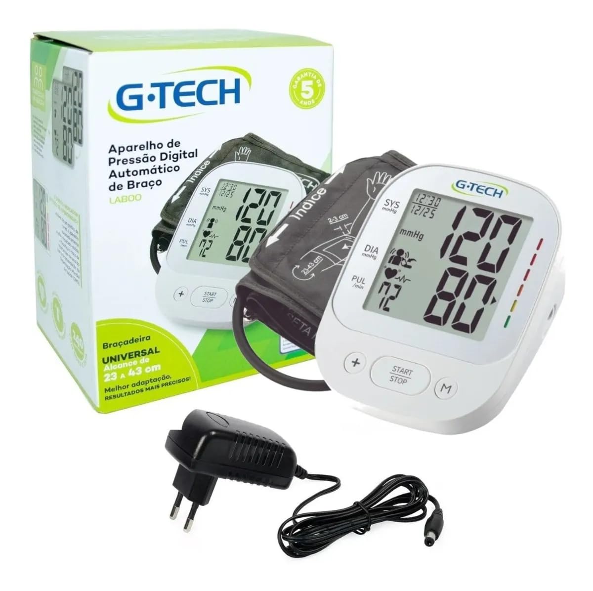 Aparelho De Medir Pressão De Braço Digital Eletrico GTtech