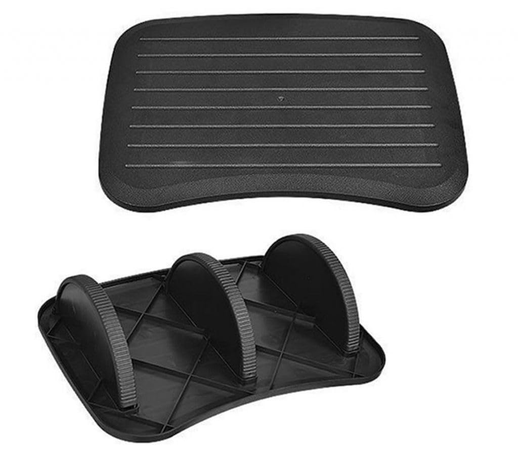 Apoio de Pés Preto Ergonômico Novo Nr-17 Preto