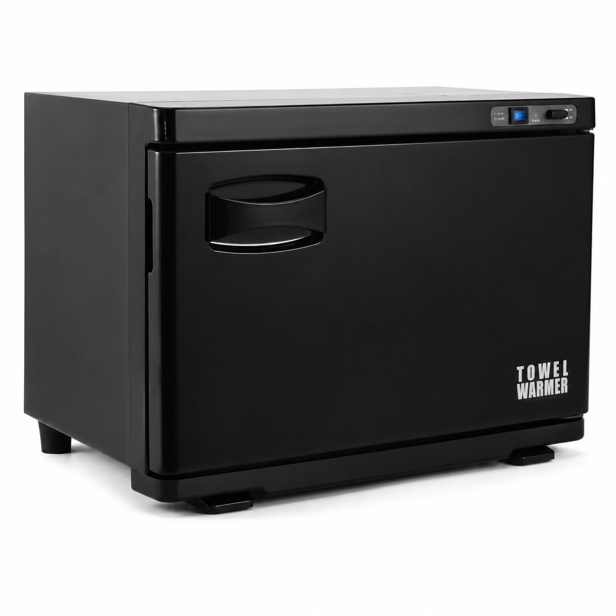 NOVAL Aquecedor de toalha quente profissional 23L - temperatura alta de 98 °C, 4 fechaduras magnéticas, aço inoxidável de 2 camadas com drenagem para spa/salão/casa