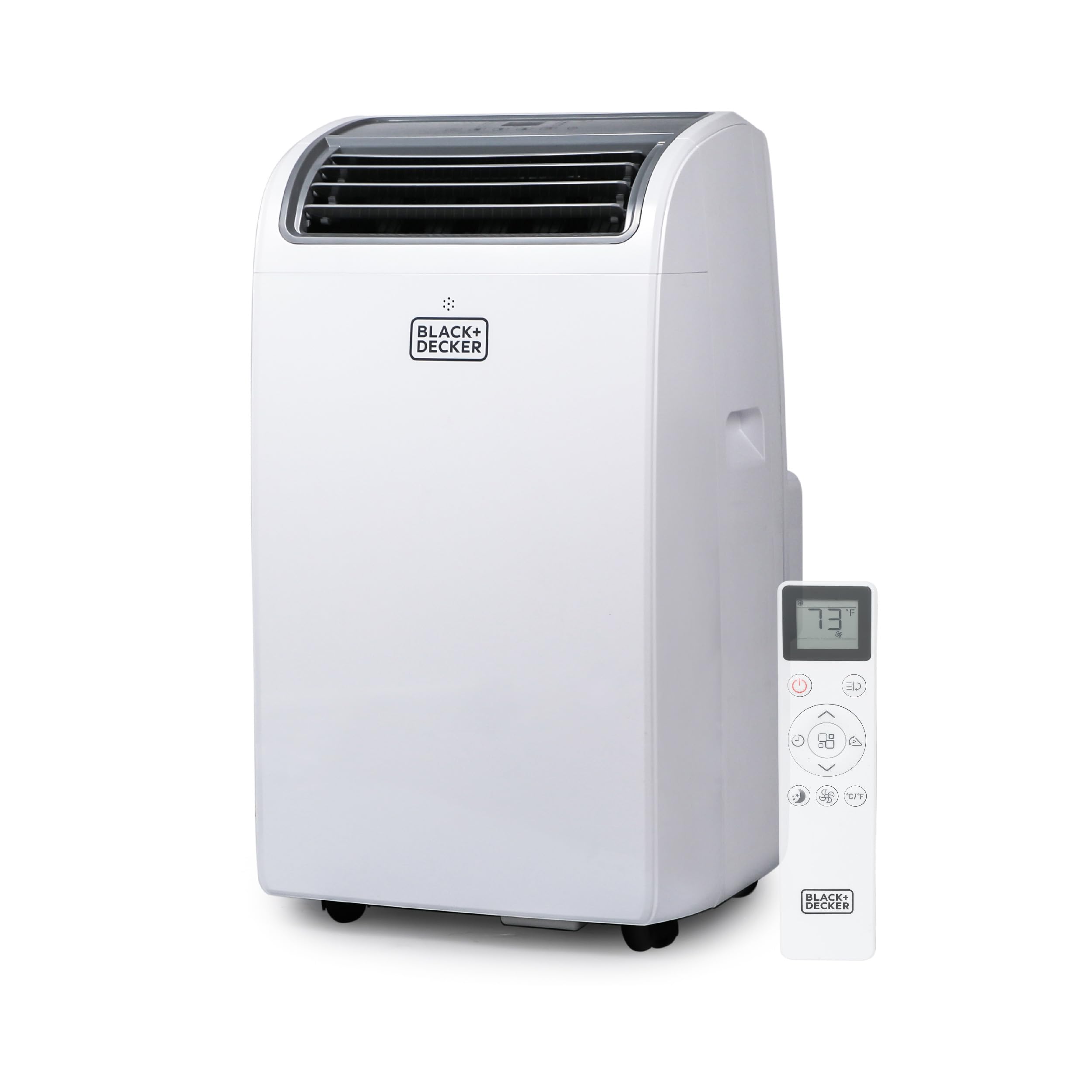 BLACK+DECKER Ar condicionado portátil com controle remoto BPACT14HWT, 14.000 BTU + HEAT, branco