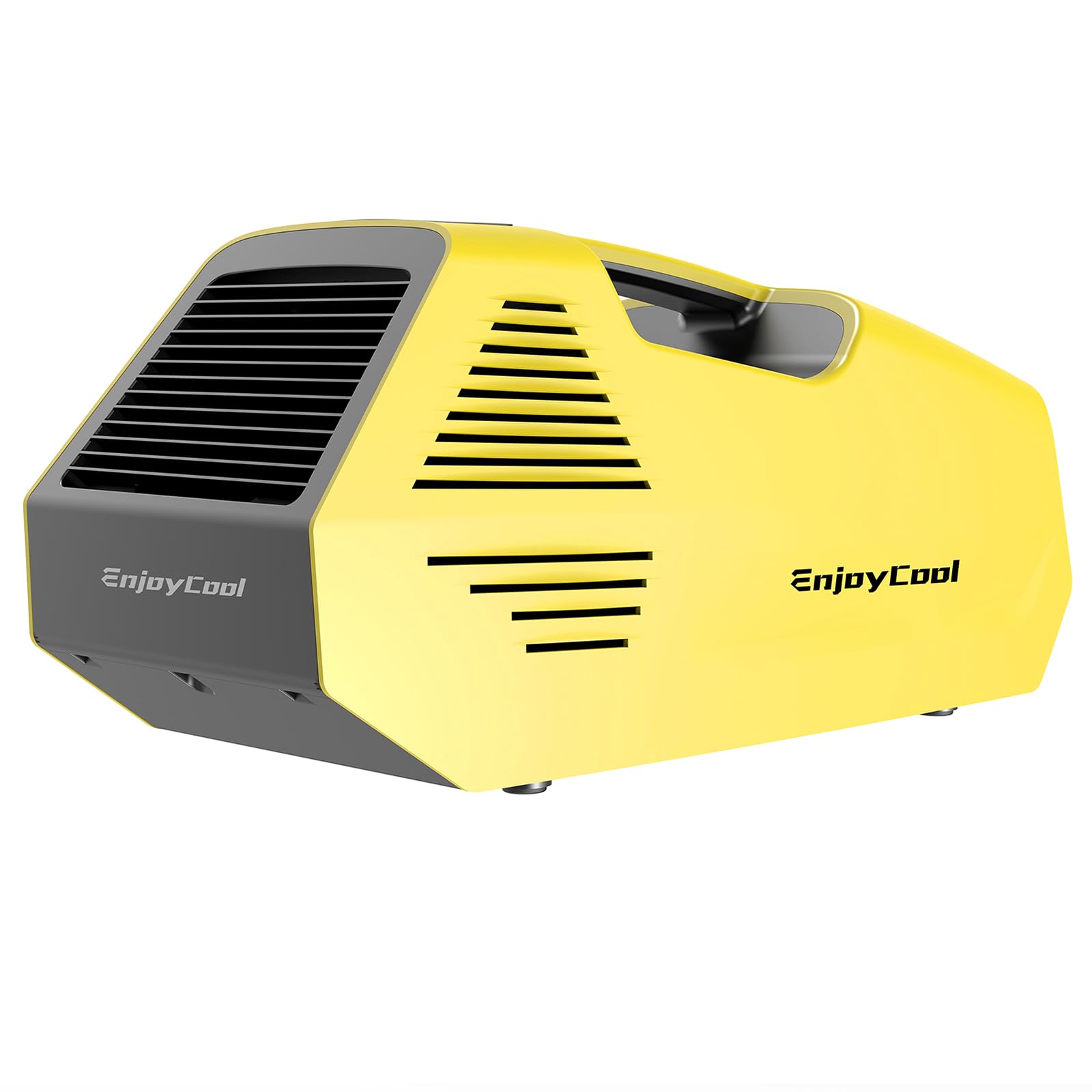 Treeligo Ar condicionado portátil, ar-condicionado para barracas, ar condicionado externo, unidade de resfriamento de ar condicionado doméstico 2380BTU, 24 V, 222 W de baixa potência, para barracas de