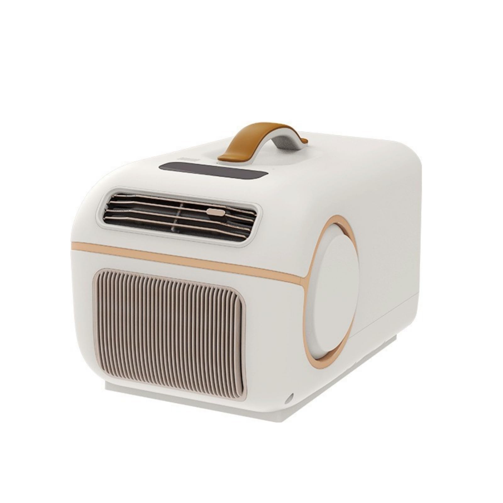Ar condicionado portátil, refrigerador e aquecedor duplos de verão/inverno, alça e tubo de exaustão. Adequado para, Padrão, Refrigeração e aquecimento inteligentes E01