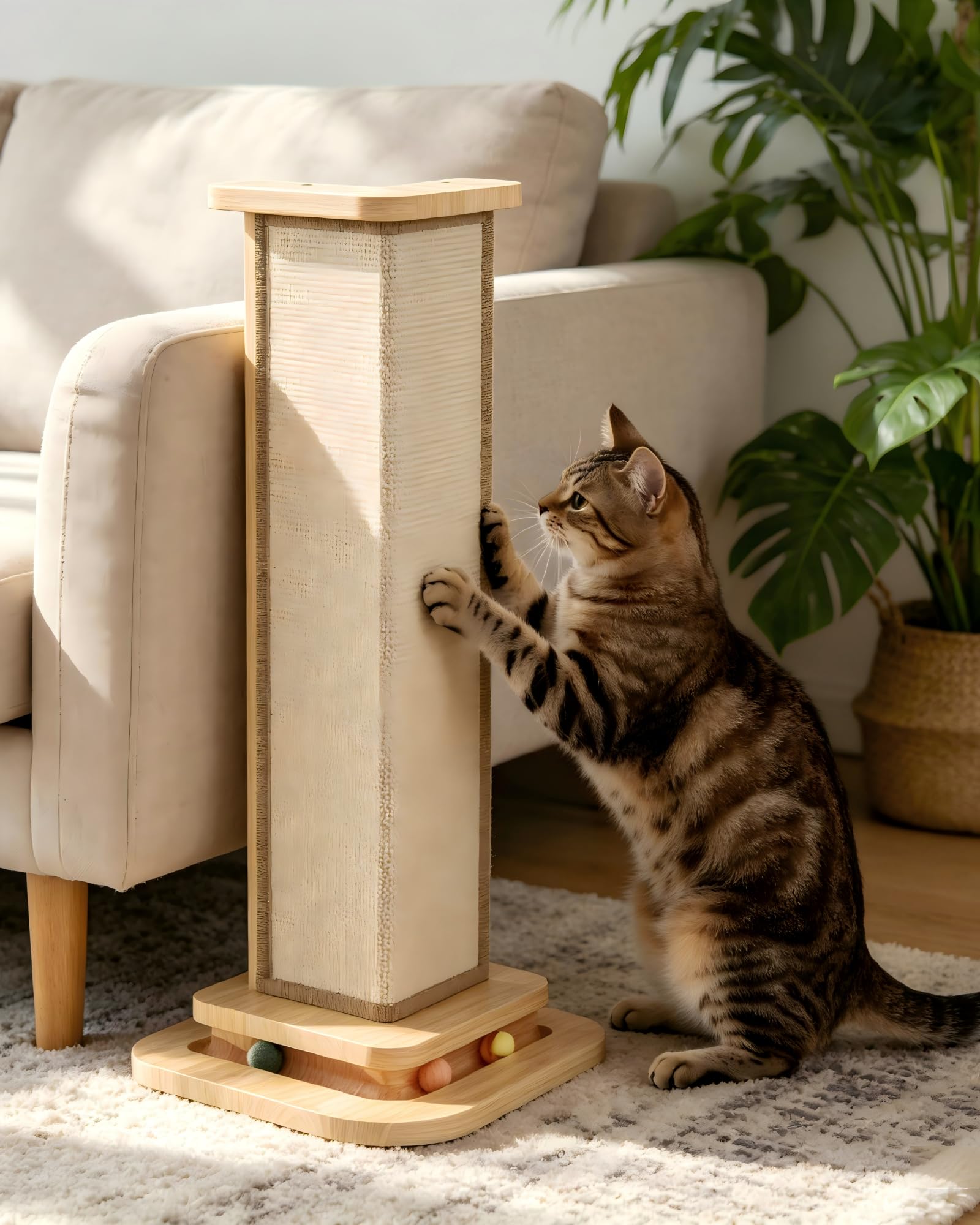 Arranhador de canto para gatos