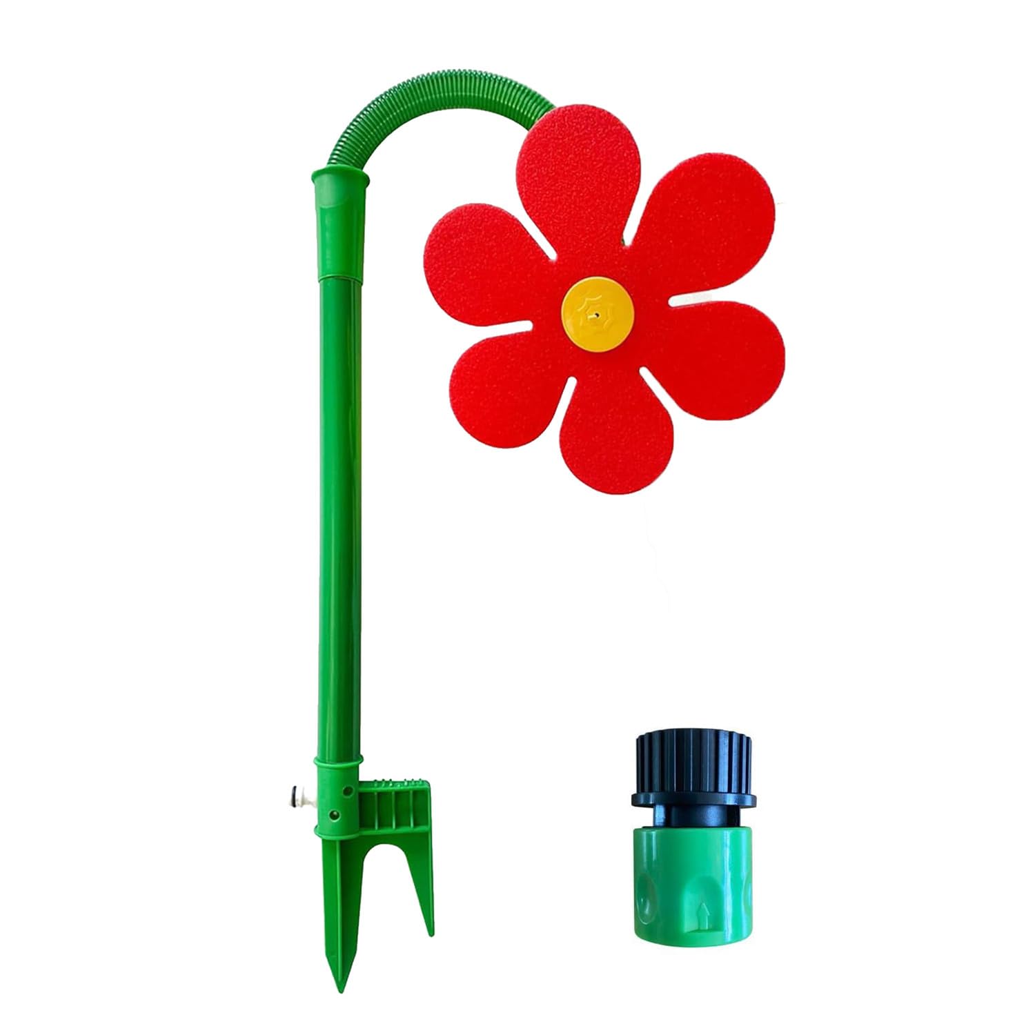Aspersor Giratório Infantil Flor Dançante para Gramado - Rega Automático com Adaptador 3 4 Polegadas for Jardim