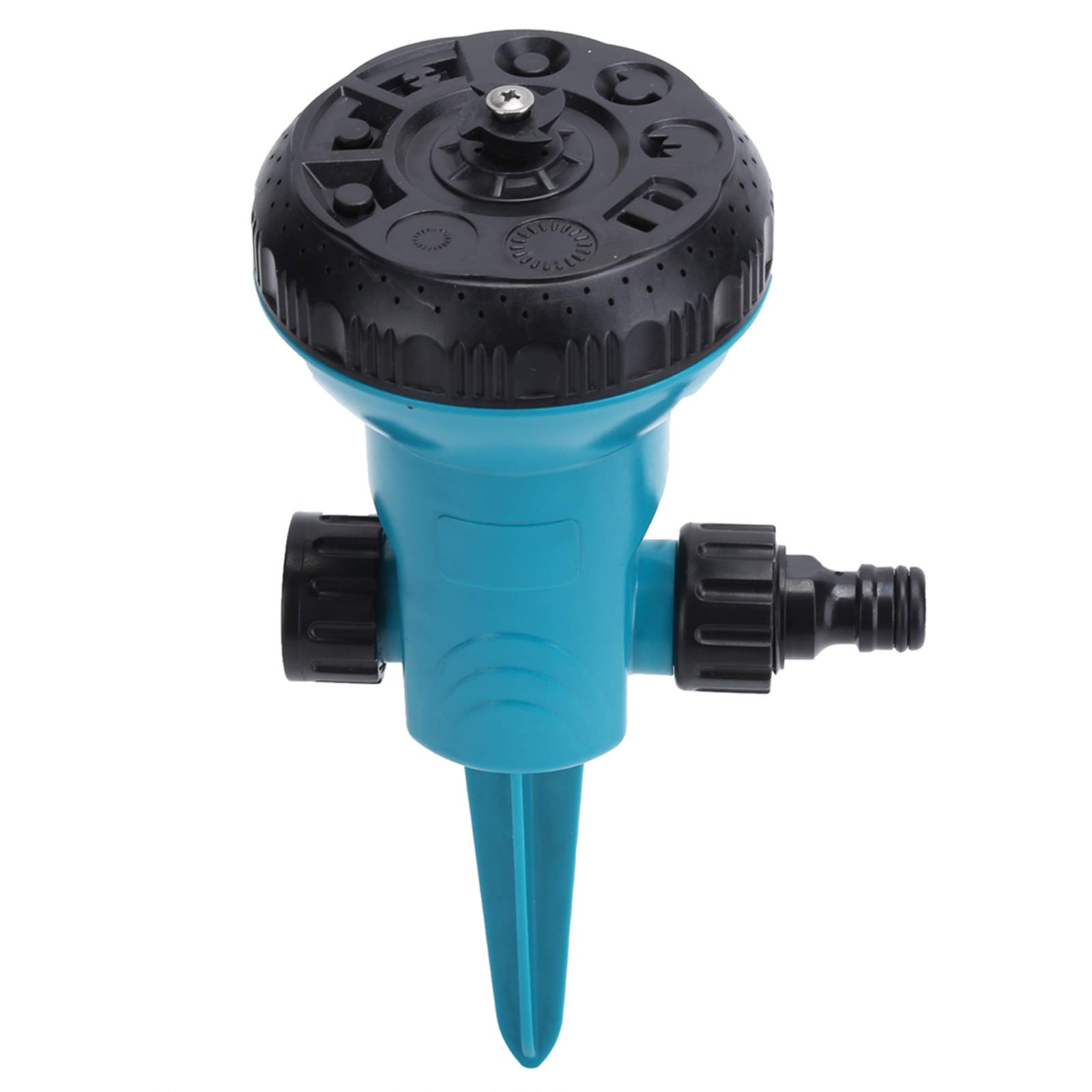 Aspersor de Gramado Com 9 Modos de Pulverização para Irrigação Eficaz de Jardim Feito de Plástico de 24x12x9cm