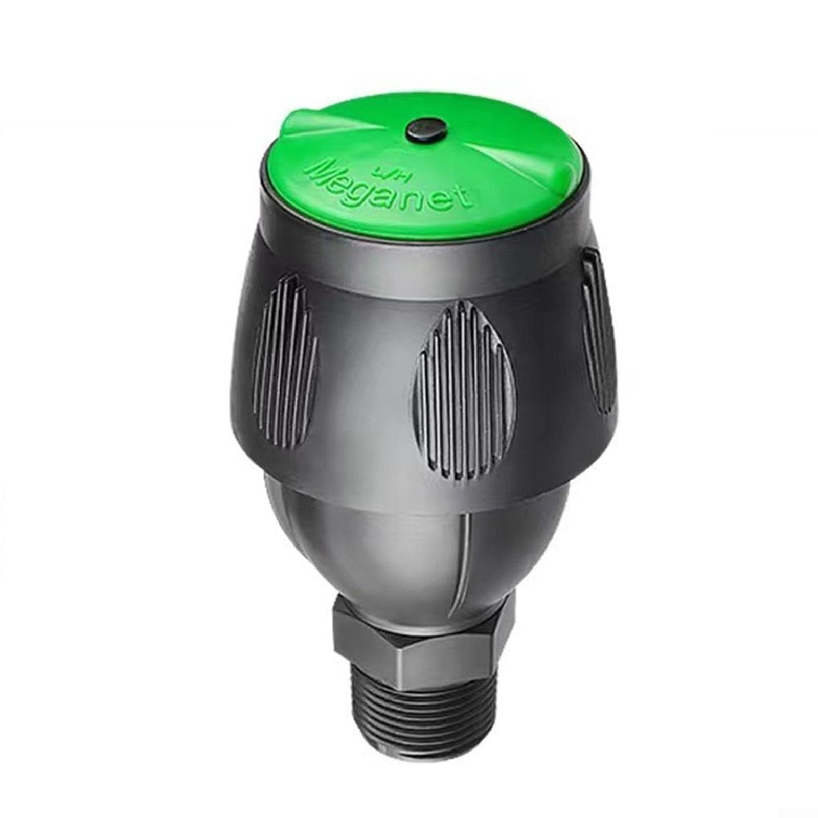 Tripé giratório aspersor 360° base ajustável de aço inoxidável e bocal | Feito de aço inoxidável e plástico para maior durabilidade, orifício do bocal G 1,3 cm de altura ajustável e ângulo de
