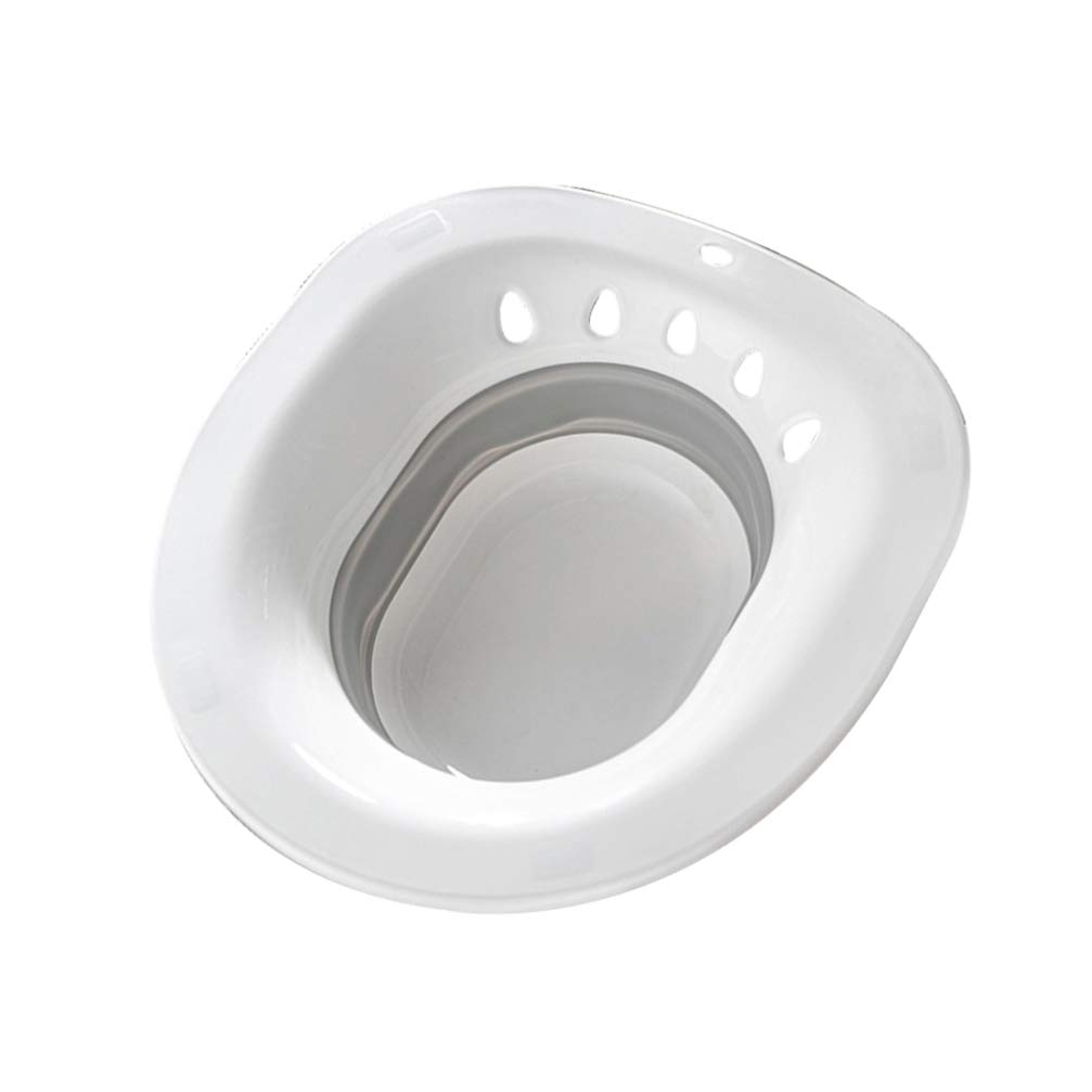 ARTIBETTER Banho de Assento Bacia de Lavagem de Bidê Portátil Lavatório para Vaso Sanitário para Pacientes Grávidas Com Hemorróidas Puerperas (Cor Aleatória)
