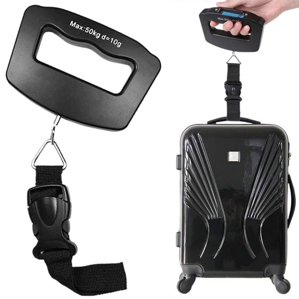 Balança de Bagagem Mala para Viagem Digital 50kg Alça Nylon CBRN02672 - Commerce Brasil