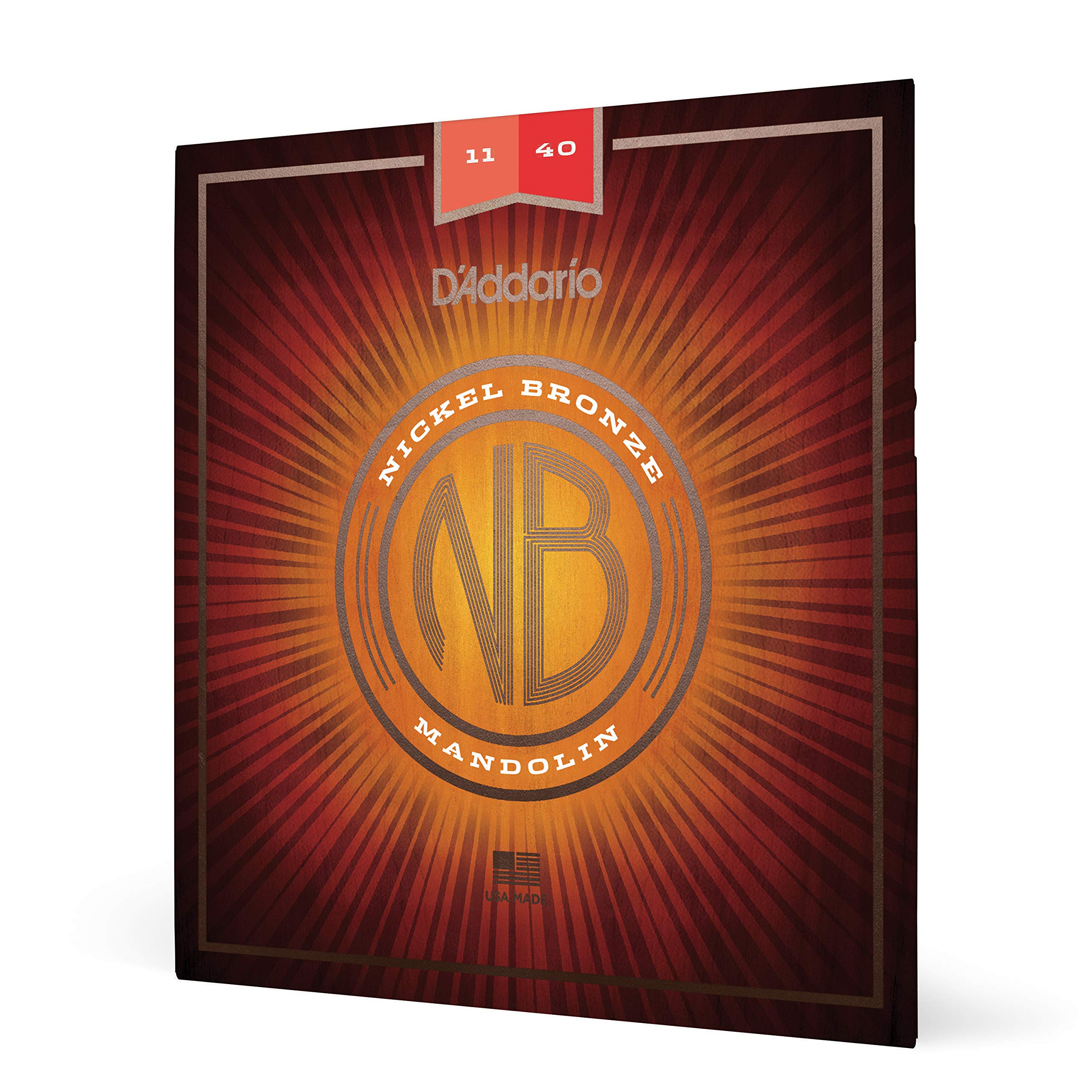 Encordoamento Para Bandolim .011 D'Addario Nickel Bronze NBM1140