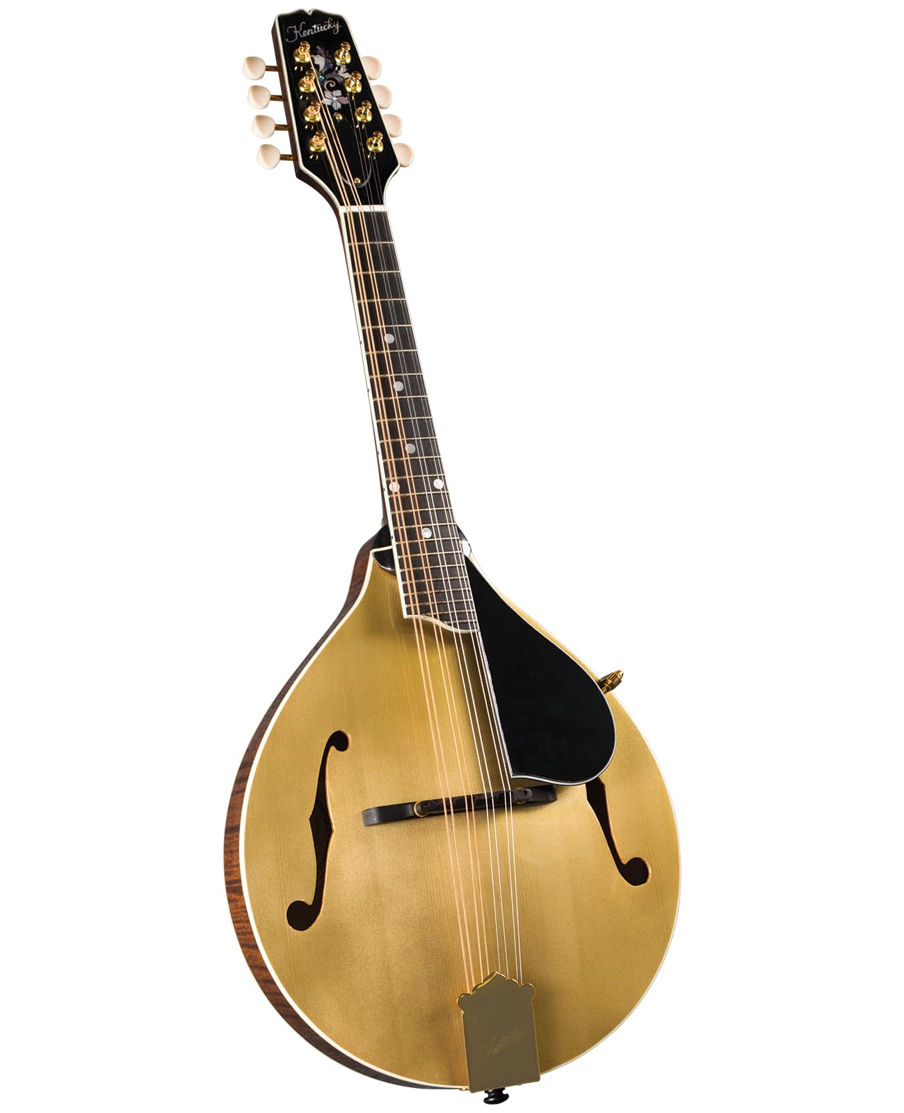 Kentucky KM-508 Artist A-Model Bandolim – Parte superior dourada