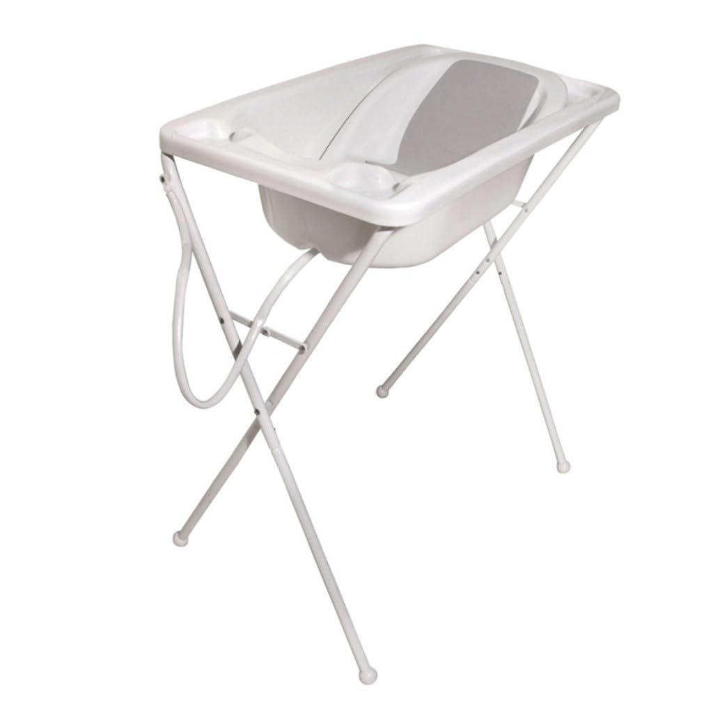 Galzerano Banheira Infantil Para Bebê Acqua Trio Até 20Kg Com Suporte 7065 - Branco