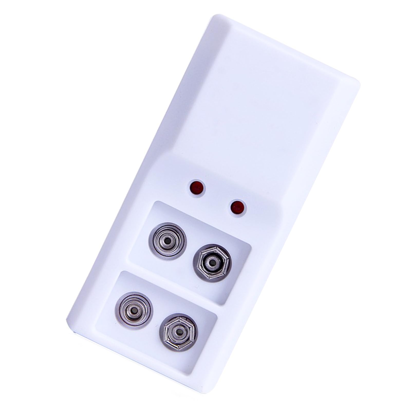 Elnwnnkc Base de carregamento de bateria recarregável de 9V com carregamento LED