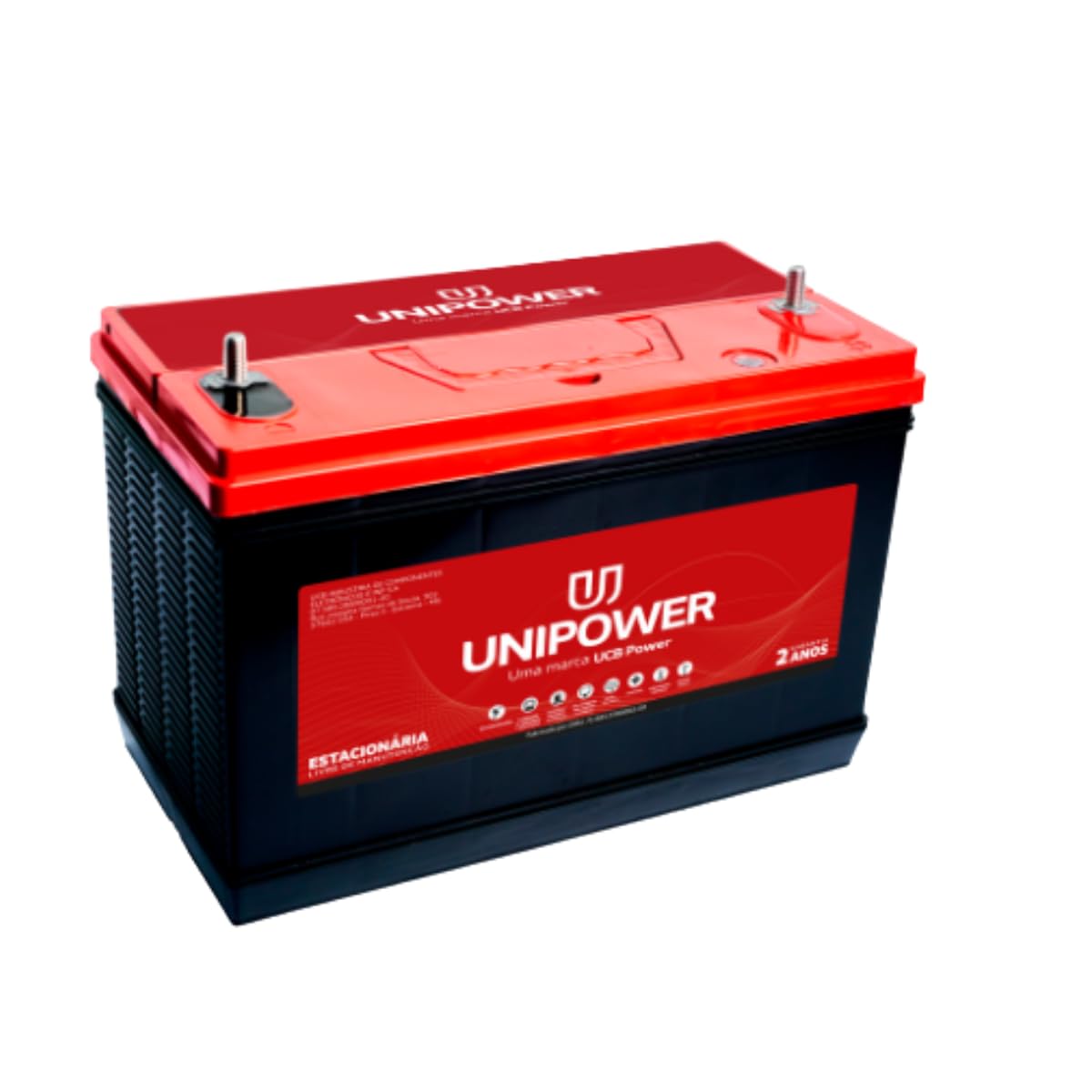 BATERIA ESTACIONÁRIA UNIPOWER 12V 115AH (UPMF12115) C100