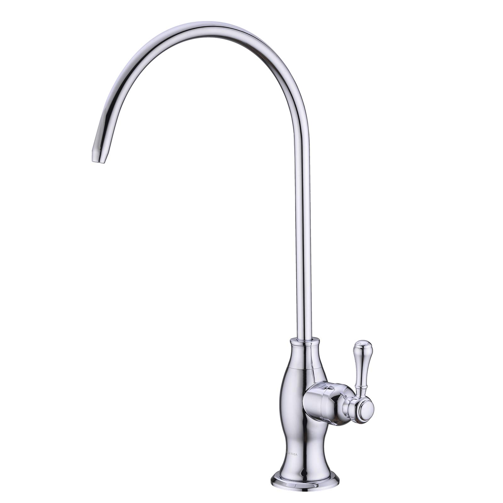 Delle Rosa Torneira purificadora de água potável, torneiras de filtragem de água comercial para sistema de filtro de água sob a pia, torneira de água potável moderna de aço inoxidável para pia de bar