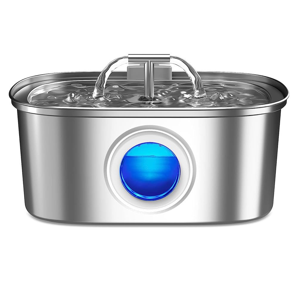 Bebedouro Automático 3,2L para Cães e Gatos com Torneira e Sistema de Filtragem