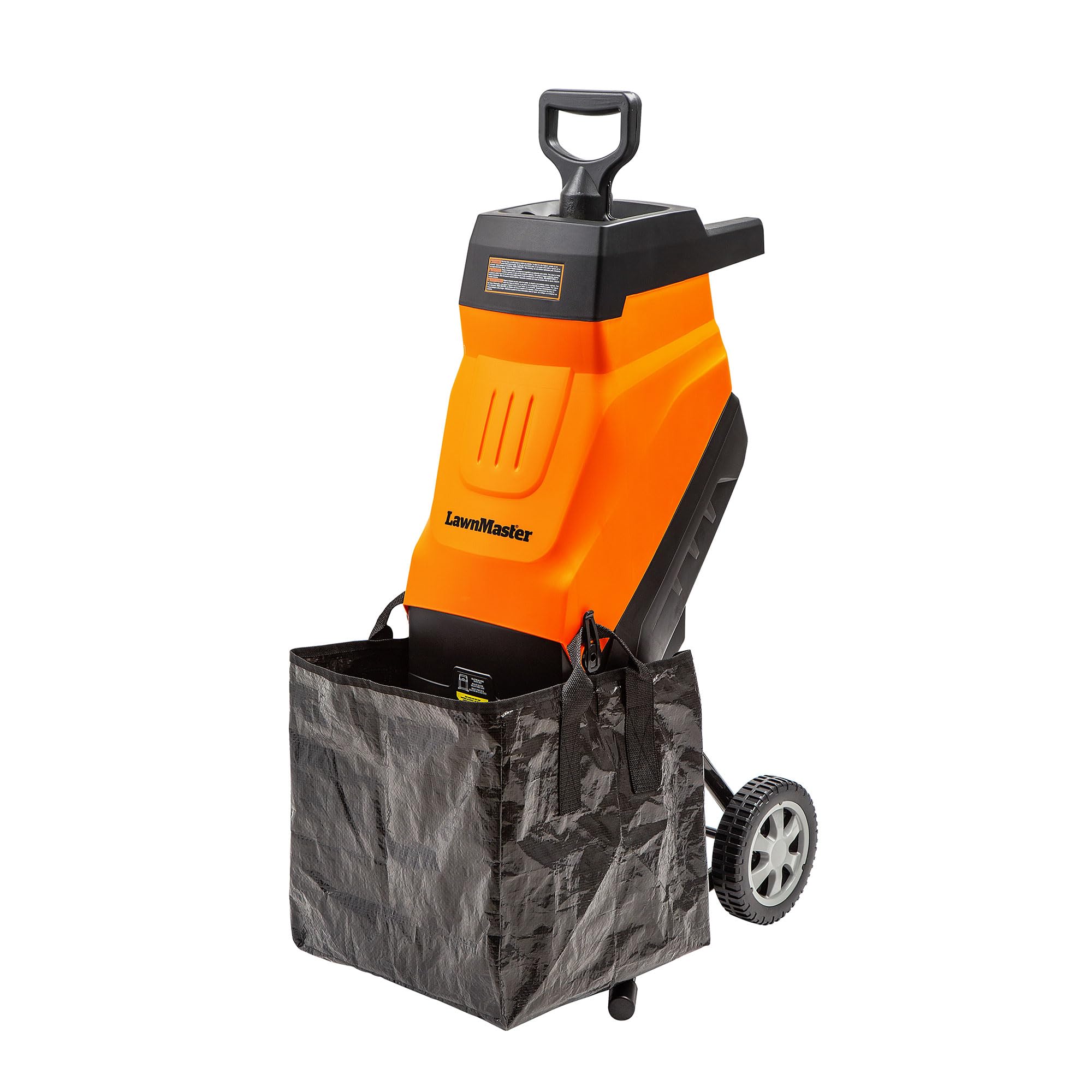LawnMaster FD1503 Triturador elétrico de madeira 15-Amp 1,8 polegadas Diâmetro de corte Max 14:1 Redução