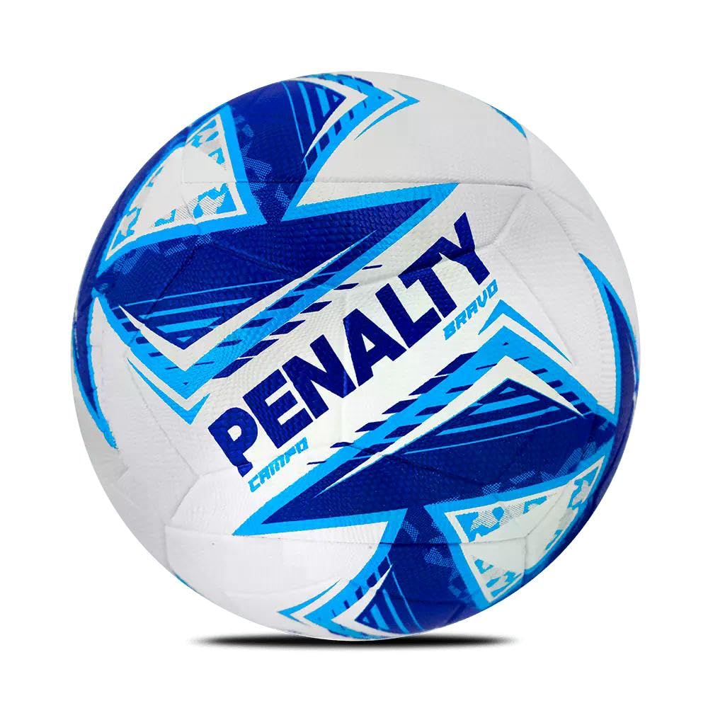 Bola De Futebol De Campo Penalty Bravo Xxv Azul