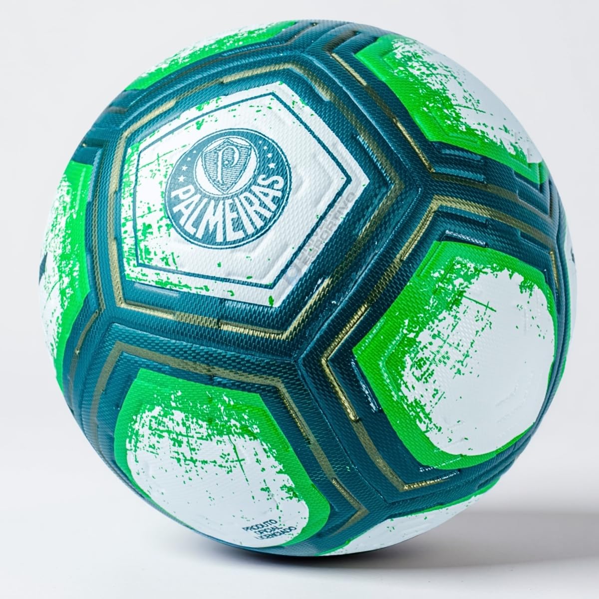 Bola de Futebol Palmeiras Time Clube Oficial Profissional Tamanho 5 Original Oficial Adulto Juvenil Jogo Treino Laminada Impermeável