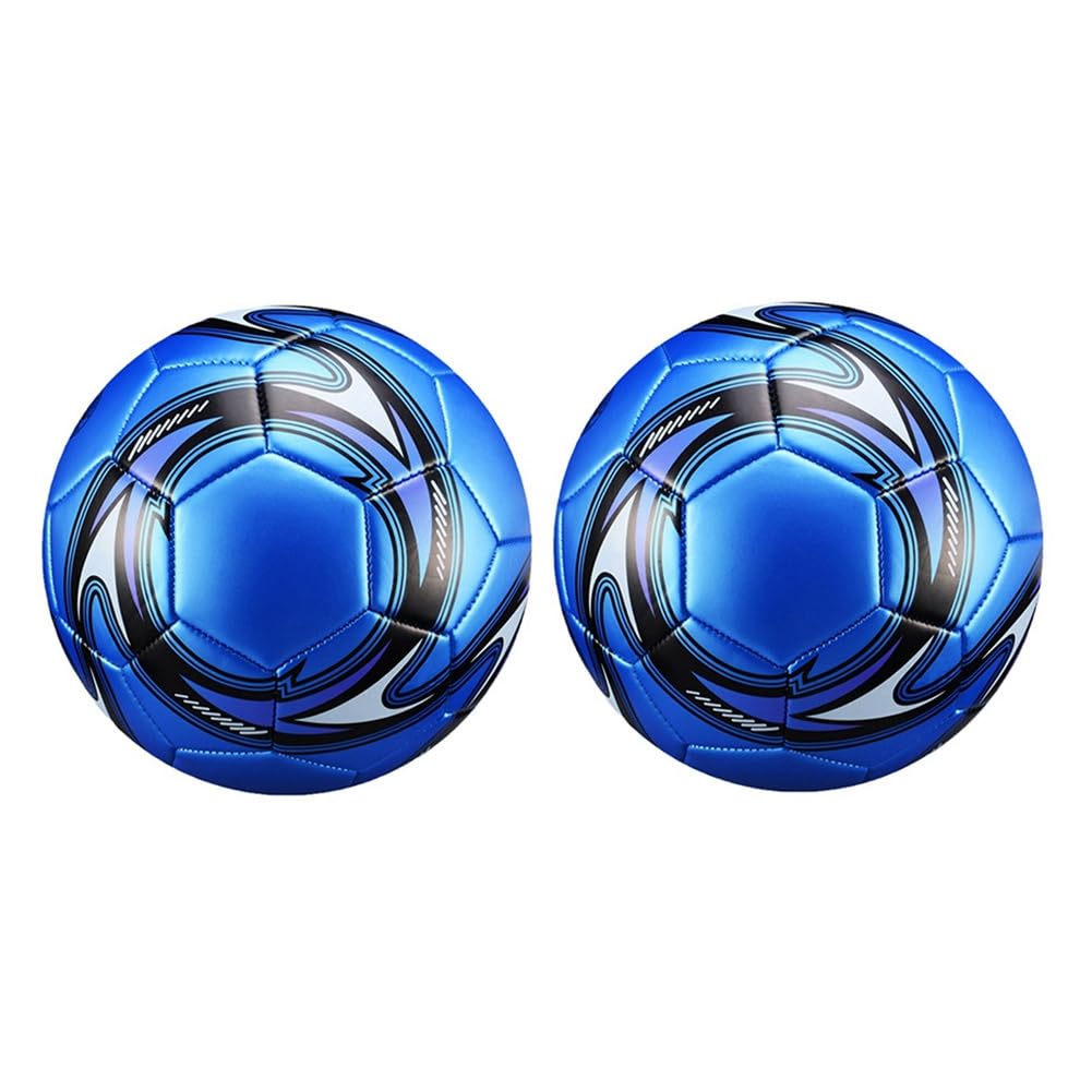 Bola de futebol profissional, 2 peças, tamanho 5, bola de futebol oficial para treinamento de futebol
