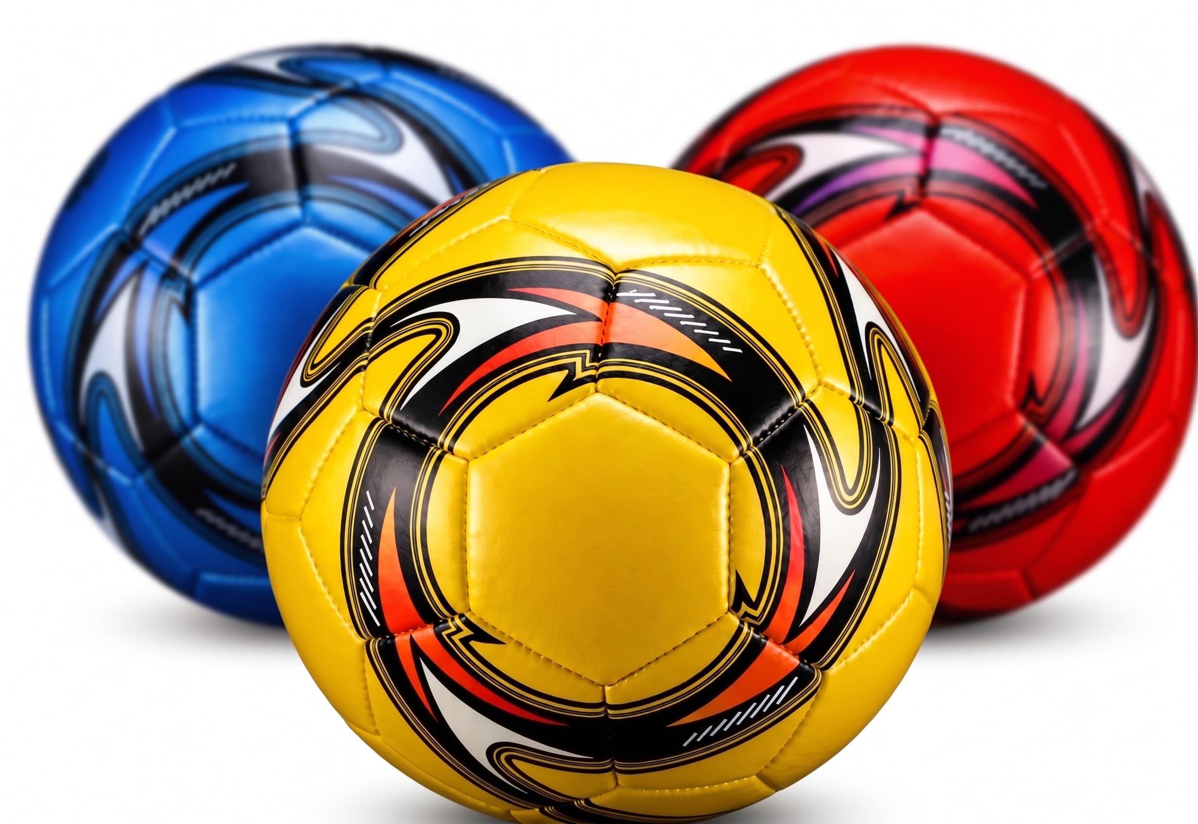 Bola de Futebol Campo Nº 5 Oficial 68cm PVC Costurada | Treino e Recreação, Adulto e Infantil, Unissex, Gramado Sintético, Alta Durabilidade