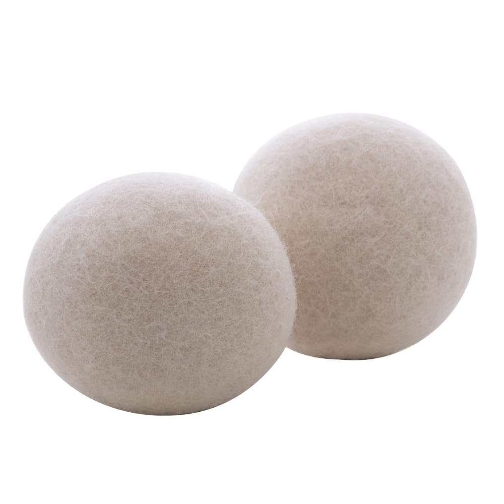 LYOR - Conjunto 2 Bolas de Algodão para Secadora 7cm