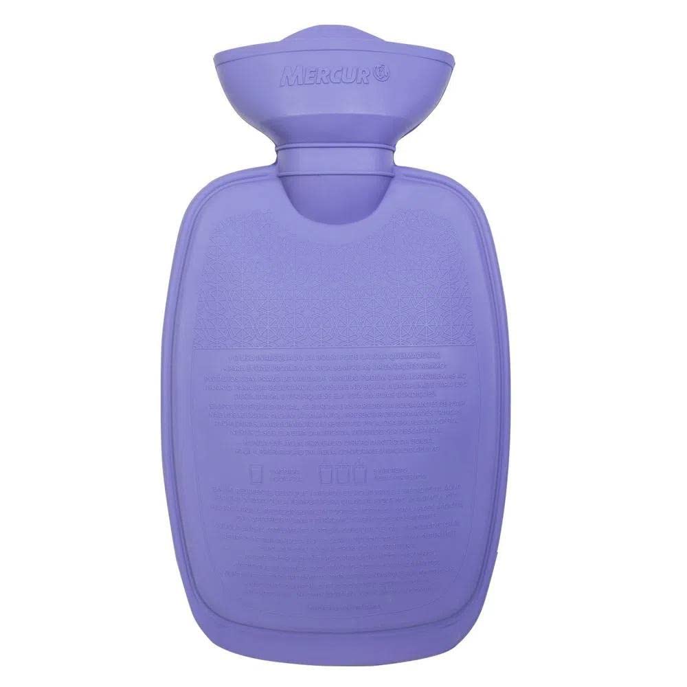 Bolsa Água Quente Bc0010, Lilás, Mercur, 500 ml