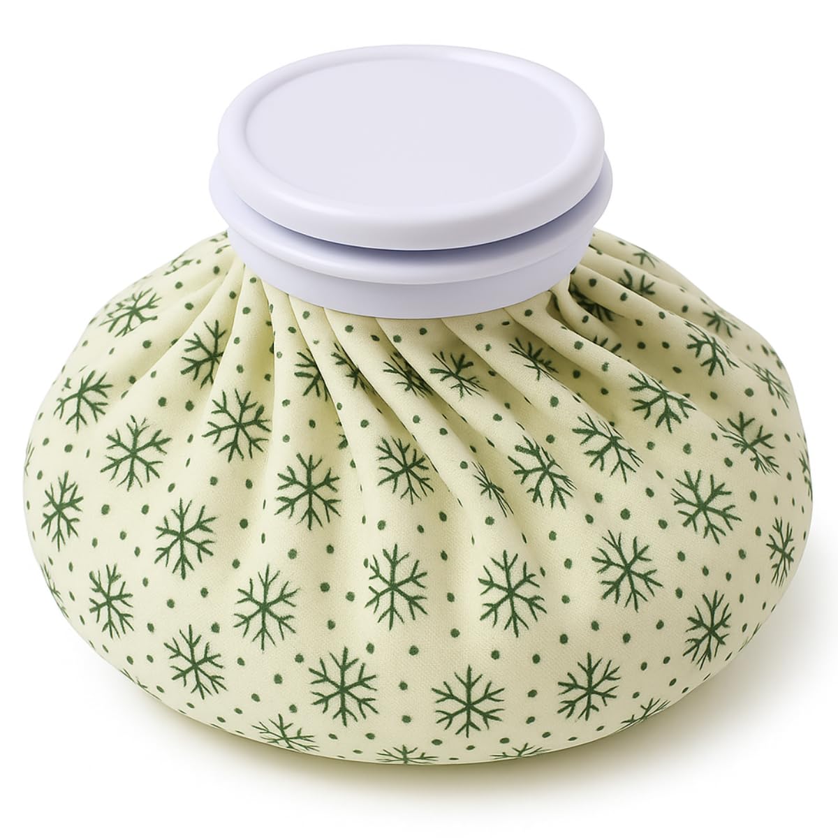 Bolsa De Gelo E Água Quente Flexível Reutilizável Capacidade 1,4ml OffWhite