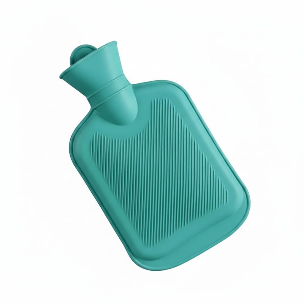 Bolsa Térmica Borracha Compacta | 500ml, 21x11cm, Compressa Quente e Compressa Fria, Multiuso